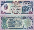 *500 afgánských afghání Afganistan 1979, P59 UNC