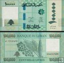 *100 000 Livres Libanon 2023, P105 UNC