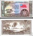 *5 Pounds Samoa 1963 (2020) P15CS UNC, oficiálny reprint