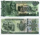 *1000 Leke Albánie 1994, P58a UNC