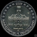 *2 Euro Nemecko 2009 G, Spolková krajina Sársko