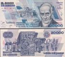 *20 000 Pesos Mexiko 1988-89, P92 UNC