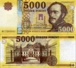 *5000 Forintov Maďarsko 2020, P205c UNC