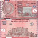 *10 taka Bangladéš 2008-10, P47 UNC