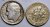 Strieborná minca 10 Centov USA 1954 VF, Roosevelt