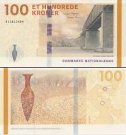 *100 Kroner Dánsko 2020 (2024) P71 UNC, dánske mosty