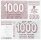 *1000 Dinara Bosna Hercegovina 1992, P26 UNC