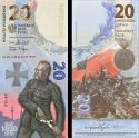 *20 Zlotych Poľsko 2020 Bitka o Varšavu P194F UNC v obale