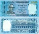 *100 bangladéšskych taka Bangladéš 2011-23 UNC