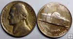 Stříbrná mince 5 Centů USA 1943 VF Jefferson