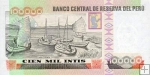 *100 000 Intis Peru 1989, P145 UNC