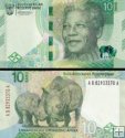 *10 Randů Jihoafrická republika 2023, Mandela P148a UNC