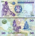 *50 Maloti Lesotho 1994-2009, P17 UNC