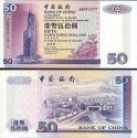 *50 hongkongských dolárov HongKong 1994-2000 P330 UNC