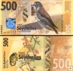 *500 Rupií Seychely 2016, P51 UNC