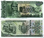 *1000 Leke Albánsko 1994, P58a UNC