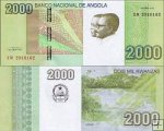 *2000 Kwanzas Angola 2012 (2013), P157a UNC