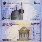 *500 000 Rialov Irán 2015, P154 UNC