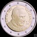 *2 Euro Vatikán 2015, Pápež František