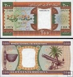 *100 Ouguiya Mauritánia 1993-96, P5 UNC