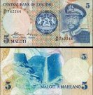 *5 Maloti Lesotho 1981, P5 UNC