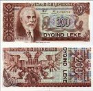 *200 Leke Albánsko 1996, P59 UNC