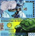 *500 New Sucres Galapágy 5.11.2010, polymer UNC