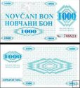 *1000 Dinara Bosna Hercegovina 1992, P8r UNC