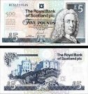 *5 Liber Skotsko 2005, P364 UNC - Pamětní bankovka