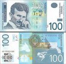 *100 Srbských Dinárů Srbsko 2012, P57a