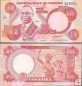 *10 Naira Nigéria 1984-2005, P25 UNC