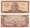 *10 pesos Kuba 1967-89, P104 UNC