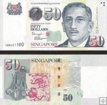 *50 dolarů Singapúr 2005-2024, P49 UNC