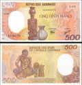 *500 Francs Gabon 1985, P8 UNC