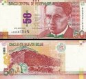 *50 Nuevos Soles Peru 2012, P189 UNC