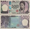 *5000 Jenov Japonsko 2024, P108 UNC