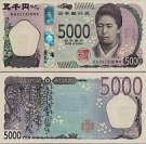 *5000 Jenů Japonsko 2024, P108 UNC