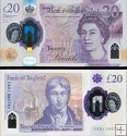 *20 Libier Veľká Británia 2020-23, P396 UNC polymer