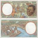 *1000 Frankov Kamerun (Central African States) 1994