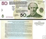 *50 Pesos Argentína 2006 S3105 LECOP UNC