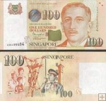 *100 dolarů Singapúr 2009-2023, P50 UNC