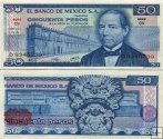 *50 Pesos Mexiko 1973-78, P65 UNC