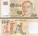 *100 Dolárov Singapúr 2009-2023, P50 UNC