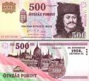 *500 Forintov Maďarsko 2006, P194 UNC