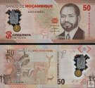 *50 Meticias Mozambik 2024, polymer P156a UNC