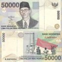 *50 000 Rupií Indonézia 1999-2007 P139 UNC