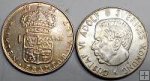 Stříbrná mince 1 Krona Švédsko 1956 VF, Gustaf VI.