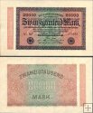 *20 000 nemeckých mariek Nemecko 1923 P95 UNC, Reichsbanknote