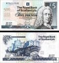 *5 Libier Škótsko 2005, P364 UNC, pamätná bankovka