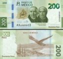 200 Pesos Mexiko 2019-23, P131A památná UNC